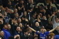 Chelsea fans have taken to chanting the name of the embattled owner during games