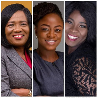 Dr. Stella Agyenim-Boateng, Rosy Fynn and Whitney Boakye-Mensah - Panelists