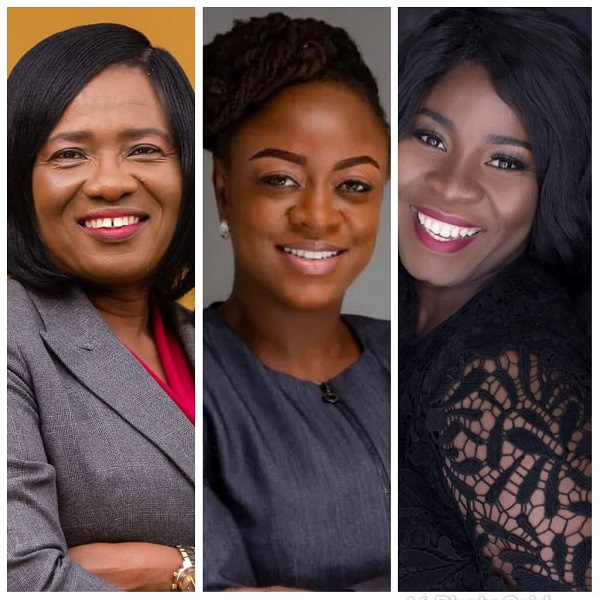 Dr. Stella Agyenim-Boateng, Rosy Fynn and Whitney Boakye-Mensah - Panelists