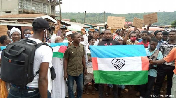 Both suspects are staunch promoters and advocates of the prohibited Western Togoland group