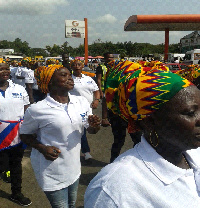 Some traders in Nsawam Adoagyiri