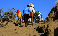 Children are among the majority of displaced persons in Tigray