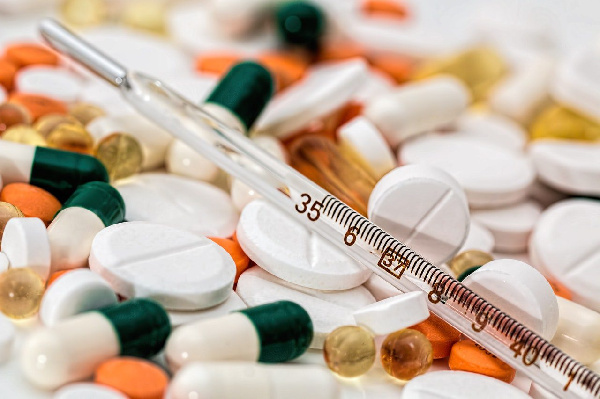 File photo of different types of medicinal tablets