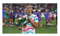 Alex Morgan played the final game of her illustrious career on Sunday