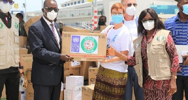 Ghana has received medical supplies from the West African Health Organisation