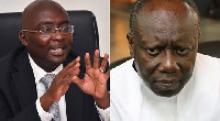 Vice President, Dr. Mahamadu Bawumia and Finance Minister, Ken Ofori Atta