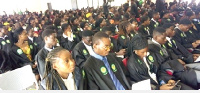 UESD in Somanya conducted a matriculation ceremony for its fourth batch of students