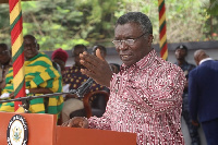 Professor Frimpong Boateng, Minister of Environment, Science and Technology