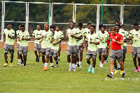 Black Meteors players come up against Guinea