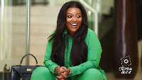 Jackie Appiah in green outfit