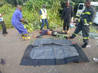 The accident occurred on Asikume-Peki Kpeve road in the Volta Region