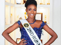 Matilda Makafui Freeman is the second runner up of Ghana's Most Beautiful 2020