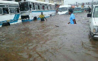 The rains on Sunday also flooded some parts of Kumasi, Ashanti Region capital