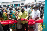 President Nana Addo Dankwa Akufo-Addo at the commissioning