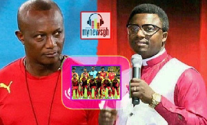 Coach James Kwesi Appiah and Prophet Ebenezer Adarkwa Yiadom