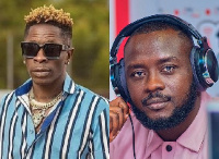 Shatta Wale (left) and Nana Romeo (right)