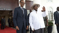 Ugandan President, Yoweri Kaguta Museveni and Rwandan President,  Paul Kagame