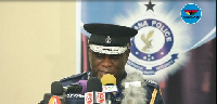 COP Yohunu was in Lamashegu to deliver the IGP's message | File photo