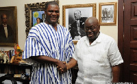 William Hor with President Akufo-Addo