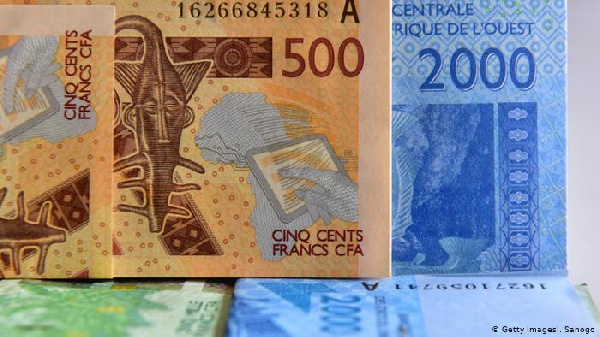 File photo of CFA franc