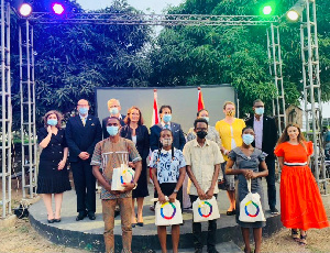 The ceremony which forms part of this year’s Francophonie week celebration