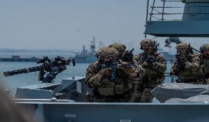 42 Commando are experts helping to fight against illegal activities like piracy and drugs-smuggling