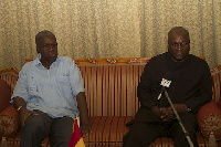 Mahama with Amissah-Arthur