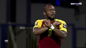 Jordan Ayew scored Ghana's second goal yesterday