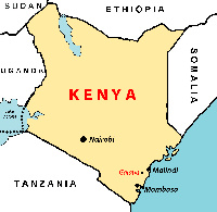 The port is situated in the Kenyan city of Mombasa