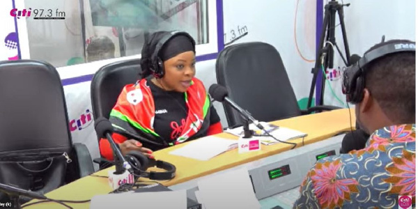 Shamima Muslim speaking on Citi FM