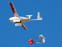 The drones often deliver life-saving medical reliefs to patients in deprived communities