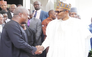 Buhari Mahama Greets