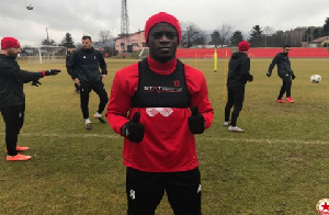 CSKA Sofia winger Edwin Gyasi