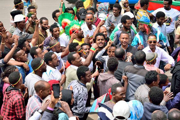 Residents of Addis Ababa. The Ethiopian government has shown willingness to open the economy to more