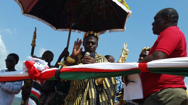 Nana Addo Kanewu, chief of Challa traditional area in the Nkwanta district