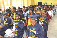 This commitment was announced during the institute's inaugural graduation ceremony in Ho on May 11