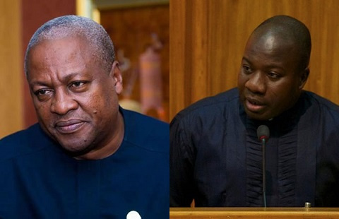 Former  President John Dramani Mahama and Mahama Ayariga