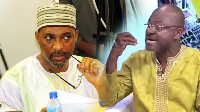 Minority Chief Whip, Muntaka Mubarak  and MP for Assin Central Kennedy Agyapong