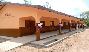 The commissioned six units classroom block