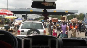 Residents spend atleast 2 hours in traffic daily on the Kasoa stretch