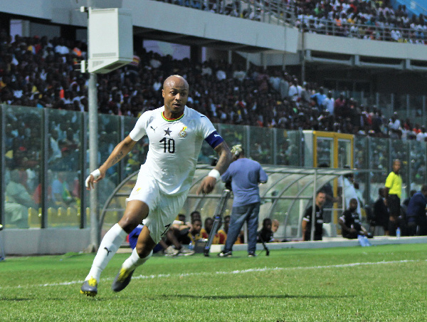 Deputy Black Stars captain, Andre Ayew (Elikem Images)