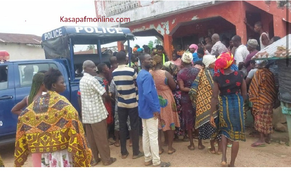 The Ajumako District Police Command is investigating