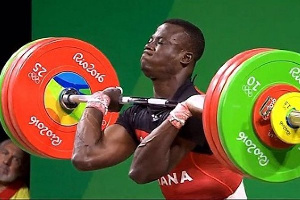 Forrester Osei is one of the two athletes