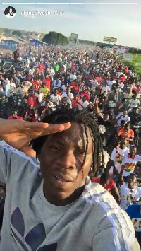 Stonebwoy in Tamale