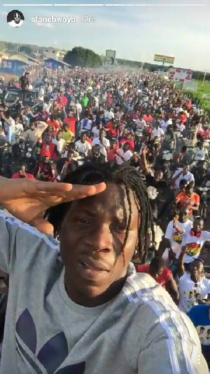 Stonebwoy in Tamale