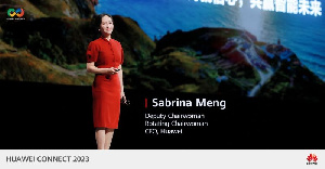 Sabrina Weng is Huawei's Deputy Chairwoman, Rotating Chairwoman and CFO