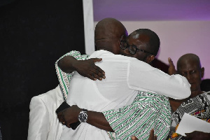 Kurt attended George Afriyie's manifesto launch as a sign of respect