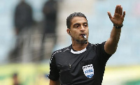 Referee Haythem Guirat