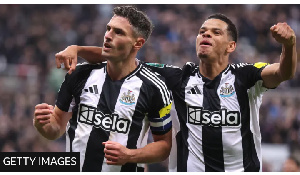 Newcastle's Fabian Schar Scored His Second Goal Of The Season Against AFC Wimbledon.png