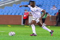 Bernard Mensah in action for Besiktas